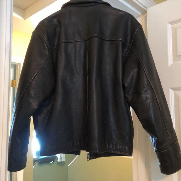 J Crew Quilted Full Grain Leather Jacket Size Small - Picture 10 of 12